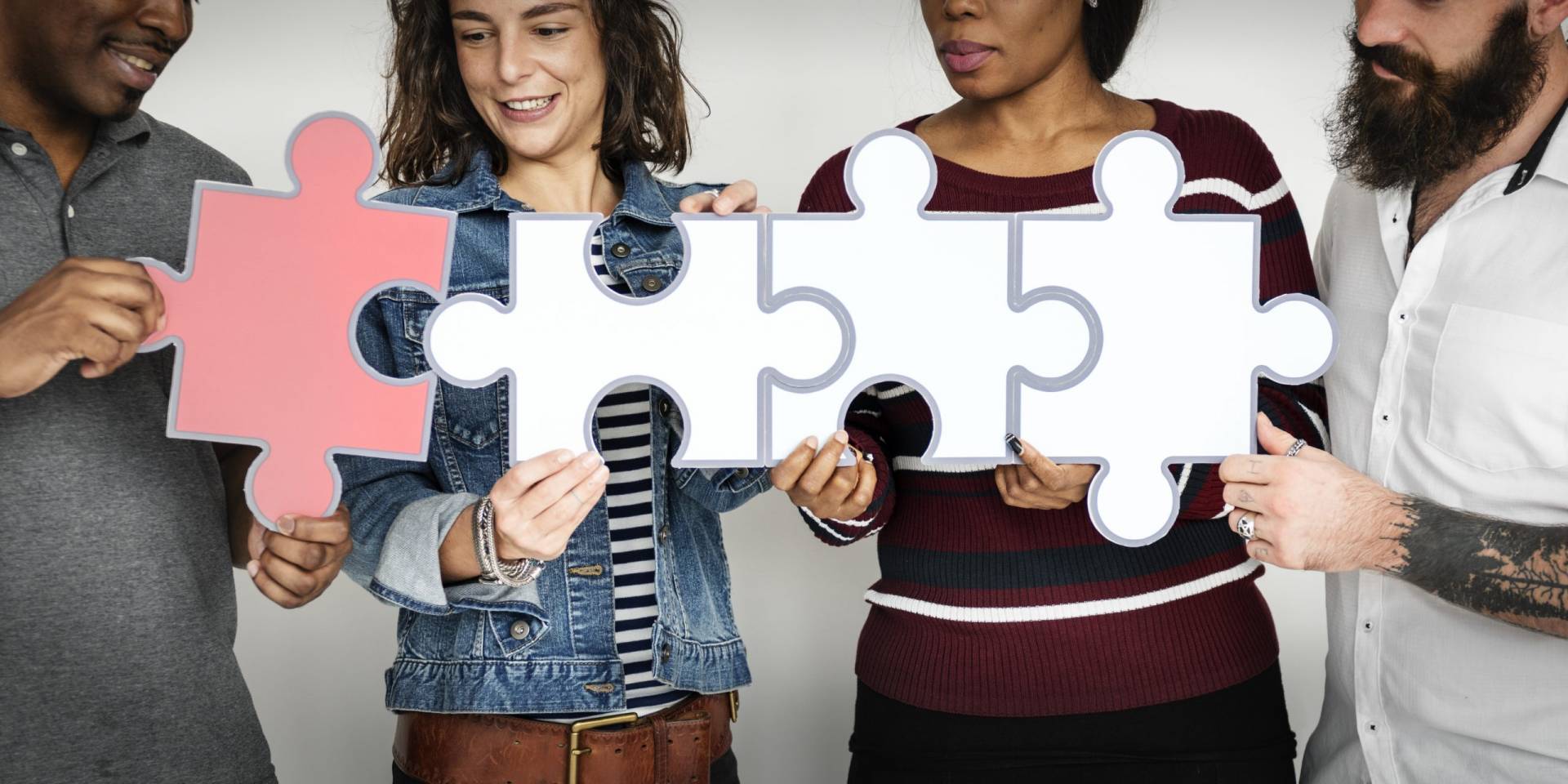 Four women in a meeting